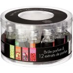 Atmosphera Bílá aroma lampa + éterický olej 12 x 10 ml – Zboží Mobilmania