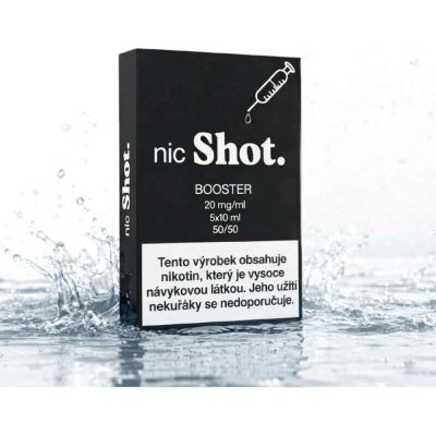 VAPOLAND nic Shot booster PG50/VG50 20 mg 5x10 ml – Hledejceny.cz