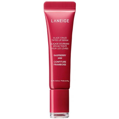 Laneige Sérum na rty Glaze Craze Tinted Lip Serum Raspberry Jam 12 g – Sleviste.cz