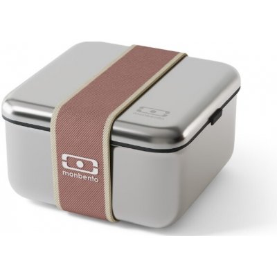 Monbento Nerezový vzduchotěsný box do mikrovlnky Sense L pink moka 1l – Hledejceny.cz