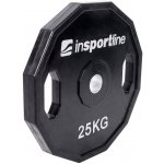 inSPORTline Ruberton Pogumovaný kotouč 25 kg 30mm – Zboží Dáma