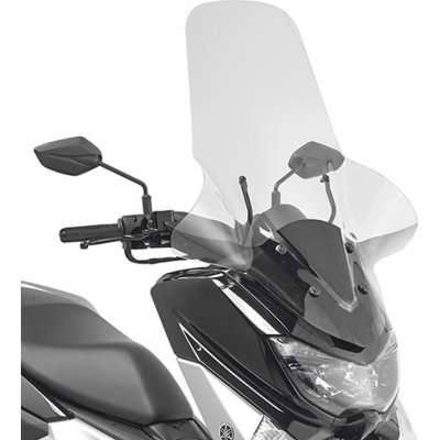 KAPPA plexi štít YAMAHA N-MAX 125-155 (15-20) 81,5 X 64,5 cm průhledný - potřebné upevnění D2123KITK | Zboží Auto