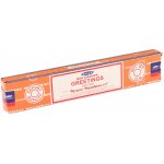 Sai Baba Nag Champa vonné tyčinky Greetings 15 g – Hledejceny.cz