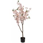 Dekorace umělý stromek třešeň s růžovými květy Cherry Blossom 35*35*120 cm Clayre & Eef – Sleviste.cz