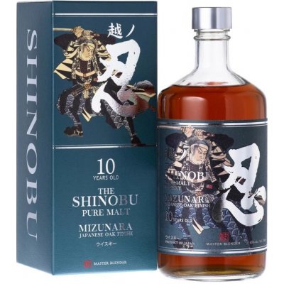Shinobu Japanese Whisky 10y 43% 0,7 l (karton)
