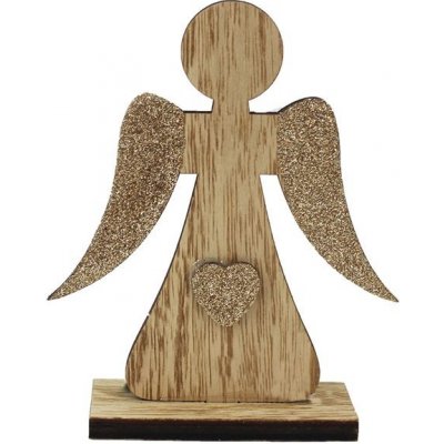 Anděl dřevěný velký D1823/2 – Zboží Dáma
