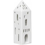 räder Porcelánový svícen domeček Tower, bílá barva, porcelán – Zboží Dáma