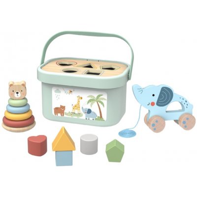 Tooky Toy Sada hraček 3 v 1 Pastel – Zboží Dáma