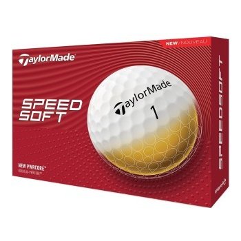 TaylorMade SpeedSoft bílé 12 ks