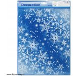 Vánoční dekorace na okno 000882 vločky – Zbozi.Blesk.cz