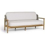 Jati Kebon Boho Jati Kebon 201x862x794 cm teak pásový výplet grey bez sedáků – Hledejceny.cz
