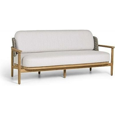 Jati Kebon Boho Jati Kebon 201x862x794 cm teak pásový výplet grey bez sedáků – Hledejceny.cz