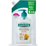 Sanytol vyživující Mandlové mléko & Mateří kašička dezinfekční mýdlo náhradní náplň 500 ml – Zboží Dáma