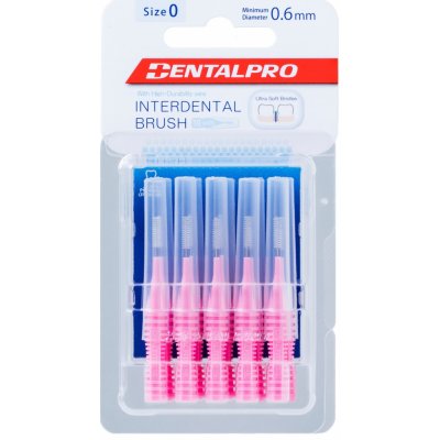 DentalPro I Shaped 0 mezizubní kartáčky 10 ks – Zboží Dáma