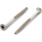Vrut do dřeva zápustnou hlavou 3,5x35/24 ,PZ, A2 / balení 500 ks – Zboží Mobilmania