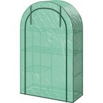 Outsunny Mini s rolovacími dveřmi 100 x 45 x 160 cm zelený – Zboží Dáma