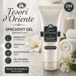 Tesori d’Oriente White musk krémový sprchový gel 250 ml – Zboží Dáma