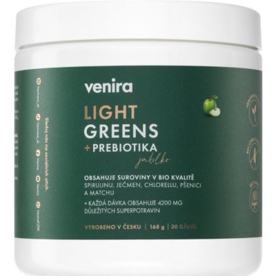 Venira light greens + prebiotika jablko 168 g – Hledejceny.cz