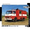 Puzzle RETRO-AUTA TRUCK č.29 AVIA 30 DVS 12 hasičský vůz 1968-1982 40 dílků
