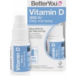 BetterYou Vitamin D 1000 IU Daily Spray, Orální sprej, 15 ml – Hledejceny.cz