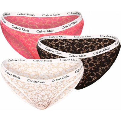 Calvin Klein 3PACK dámské kalhotky vícebarevné QD3926EBP3 – Hledejceny.cz