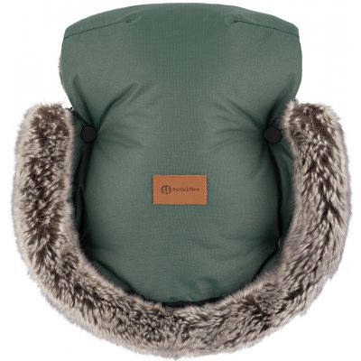 Petite&Mars Rukávník / rukavice Furry Veritable Khaki – Sleviste.cz