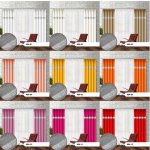 YESTU Hotový závěs na kroužcích 140x250cm se zirkony různé barvy Barva: 404-06 oranžová – Zboží Mobilmania