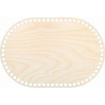 Chráněná dílna Dřevěný svět Dno/víko - ovál 30 x 20 cm, tvar 3, přírodní – Zboží Mobilmania