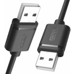 Unitek Y-C442GBK USB 2.0 AM-AM, 1,5m, černý