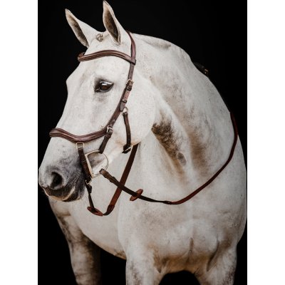 Rambo Uzdečka Micklem Deluxe Competition 2 s otěžemi dark havana – Sleviste.cz