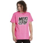 Meatfly pánské tričko Repash Neon Pink – Zboží Mobilmania