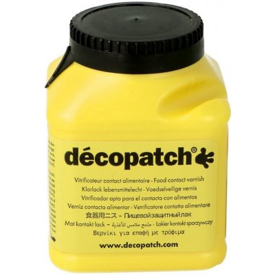 Décopatch lak na dekupáž předmětů přicházejících do styku s jídlem 180 ml – Zboží Dáma