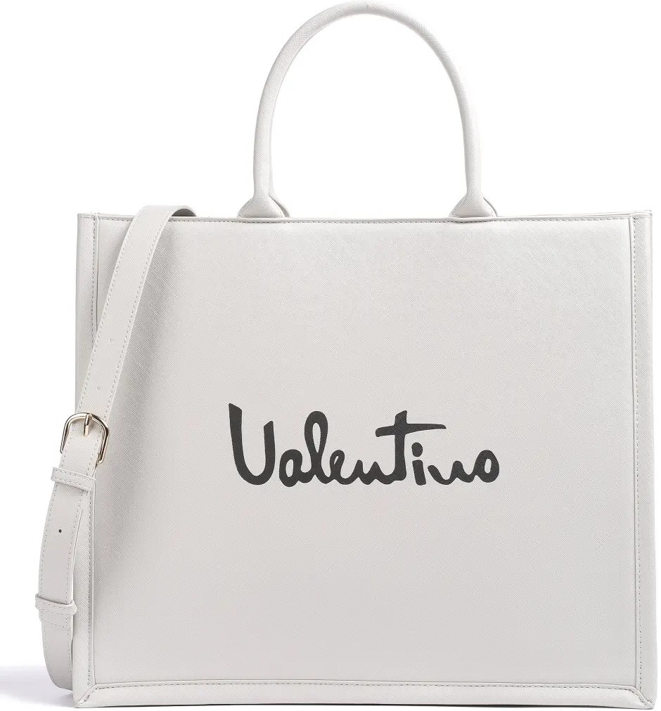 Valentino bags shopper kabelka velká světle šedá