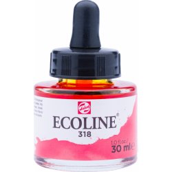 Ecoline Akvarelová barva 30 ml Carmine