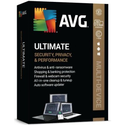 AVG Ultimate 10 lic. 3 roky uld.10.36m – Zboží Mobilmania