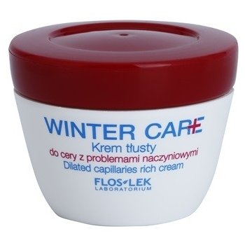 FlosLek Laboratorium Winter Care bohatý ochranný krém pro citlivou pleť se sklonem ke zčervenání (Horse Chestnut, Arnica, Ginkgo Biloba) 50 ml