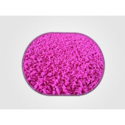 Vopi Color shaggy růžový ovál Růžová – Zboží Mobilmania