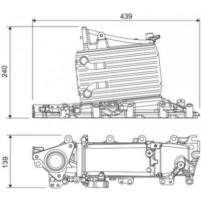 chladič turba VALEO 818683 – Zboží Mobilmania