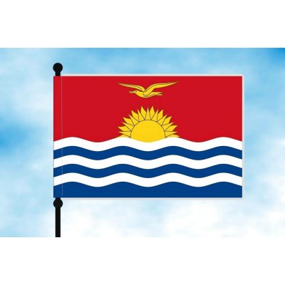 LIBEA, s.r.o. Kiribati stolní vlaječka Uchycení: Dutinka (pro nasunutí) – Hledejceny.cz