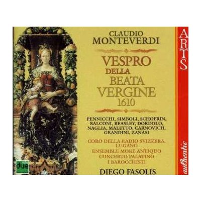 Claudio Monteverdi: Vespro Della Beata Vergine 1610 2 CD – Hledejceny.cz