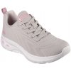 Dámské fitness boty ! ! Skechers Bobs Unity Sleek Prism Low-Top Trainers Womens Taupe