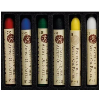 Sennelier olejový pastel 5 ml 001 white – Hledejceny.cz