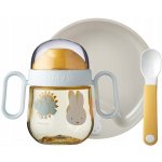 Mepal Dětský jídelní set Mio 6m+ králíček 3 ks – Zboží Dáma