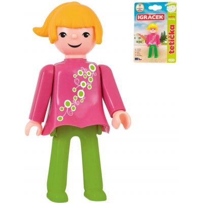 EFKO IGRÁČEK Tetička figurka 7,5cm rodina v krabičce – Zboží Dáma