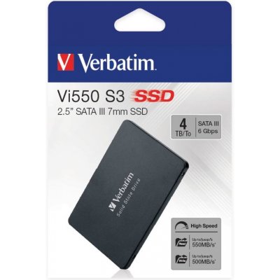 Verbatim Vi550 S3 4TB, 49355 – Hledejceny.cz