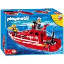 Playmobil 3128 Hasičská loď s vodním dělem