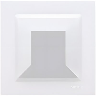 Simon CR1/11 Rámeček 1 násobný bílá – Hledejceny.cz