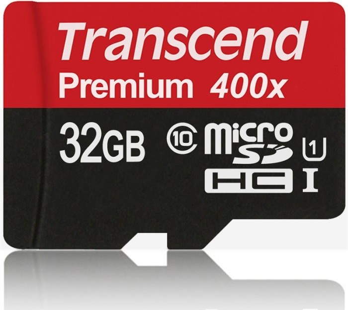 Transcend microSDHC 32 GB UHS-I TS32GUSDCU1