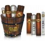 Cuba Gold EDT 100 ml + EDT 35 ml + deospray 200 ml + voda po holení 100 ml dárková sada – Sleviste.cz