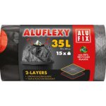 Alufix ALUFLEXY pytle zatahovací 35L 28 µm 15ks stříbrnočerné – Hledejceny.cz